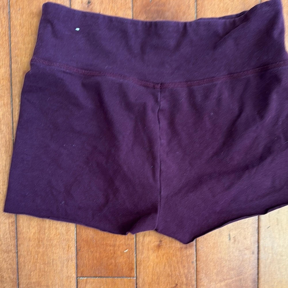 Aerie Women's Athletic Shorts - Dark Purple - Picture 5 of 5